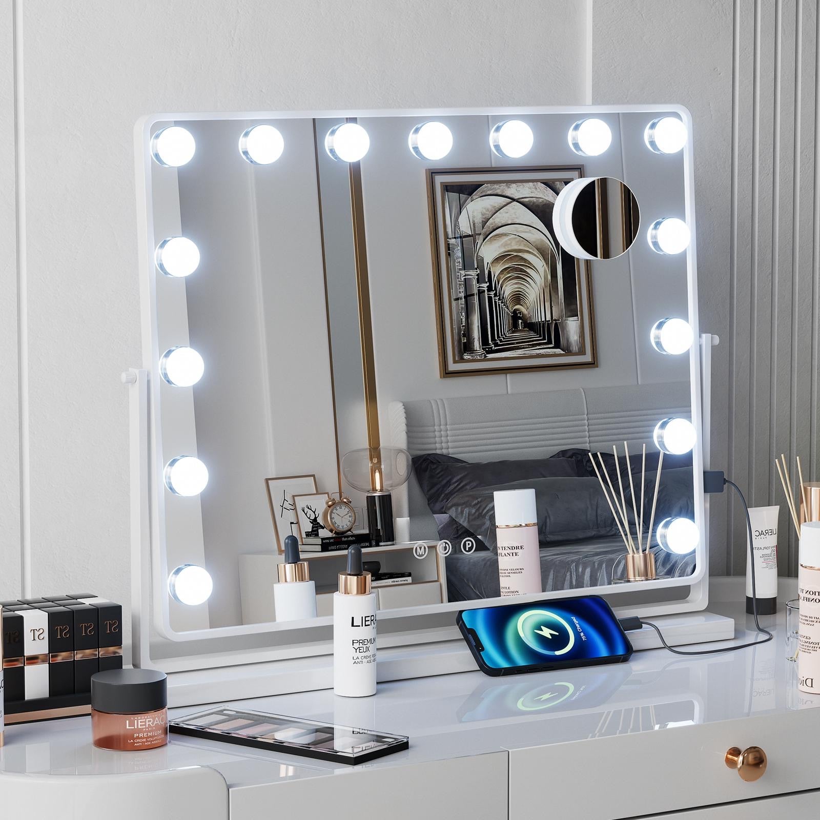 Miroir LED Hollywood – L'avant gardiste