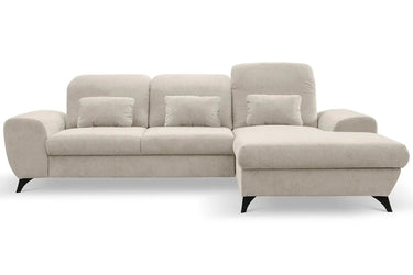 Alya - Canapé d'angle convertible avec coffre de rangement - 279,5 x 164cm