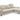 Alya - Canapé d'angle convertible avec coffre de rangement - 279,5 x 164cm