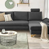 Avina OTM - Canapé d'angle convertible avec coffre de rangement - 284 x 166cm