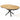 Azure - Table de Repas Extensible Ovale - De 130 à 230 cm