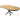 Azure - Table de Repas Extensible Ovale - De 130 à 230 cm