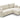 BEA - Canapé d'angle convertible - 257 x 177cm