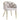Chaise ballon pieds dorés
