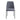 CALI - Chaise de salle à manger - Pieds noirs - Par lot de 2
