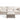 Canapé Julia Modulable Velours Blanc cassé 3+1