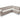 Canapé d'angle convertible avec coffre de rangement ZURA REC - 292 x 219cm