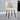 Chaise Nuage pieds noirs