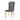 Chaise velours Sofia pieds dorés