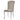 Chaise Sofia pieds argentés