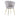 Chaise coquillage Rose pieds dorés