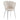 Chaise coquillage pieds argentés
