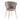 Chaise coquillage Rose pieds dorés