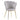 Chaise coquillage Rose pieds dorés