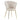 Chaise coquillage Rose pieds dorés