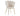 Chaise coquillage Rose pieds dorés