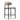 Chaise de Bar LULU - 66 x 51 cm - Par lot de 2