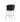 Chaise de bar Nymphea pieds argentés