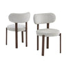 Chaise de salle à manger HALY - 50 x 50 - Par Lot de 2 - Homeluxury