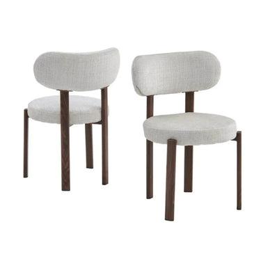Chaise de salle à manger HALY - 50 x 50 - Par Lot de 2 - Homeluxury