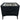 Chevet LED Chargeur Induction Velours Noir