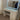 Coiffeuse Blanche Vitré 7 Tiroirs - 120cm