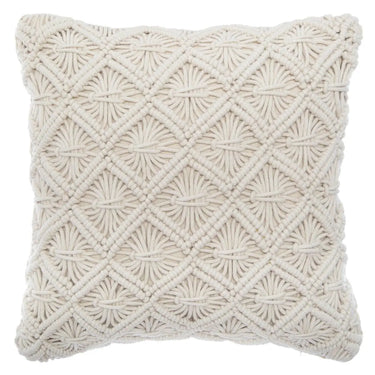 Coussin Eté Indien Beige, 40x40 cm