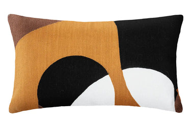 Coussin Hary Jaune moutarde, 30x50 cm