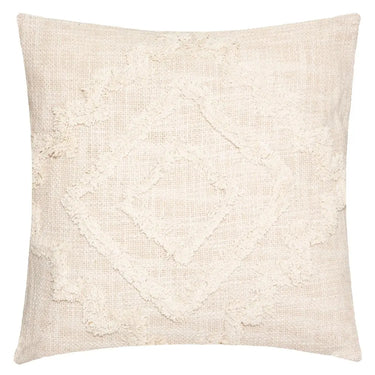 Coussin Inca, coton tufté 40x40 cm
