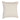 Coussin Lilou Blanc ivoire, 45x45 cm