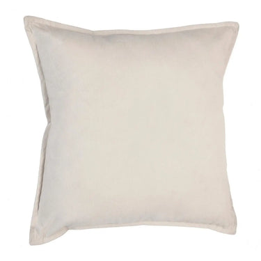 Coussin Lilou Blanc ivoire, 45x45 cm