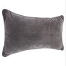 Coussin Lilou Gris ardoise, 30x50 cm