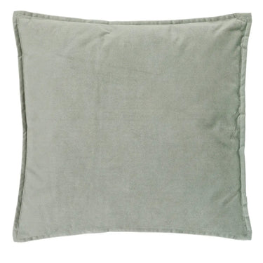 Coussin Lilou Vert céladon, 45x45 cm
