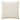 Coussin Mara, fausse fourrure Blanc, 45x45 cm