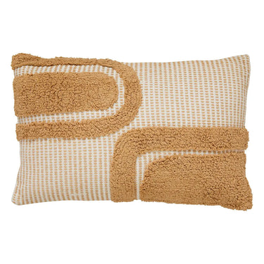 Coussin Poppy Coton tufté en Lin - 58x38 cm