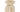 Déco à poser organique Wavy bliss Céramique, Beige, H.18 cm