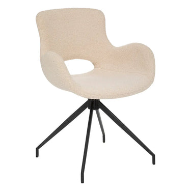 Fauteuil Kale Blanc ivoire