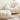 Fauteuil pivotant + pouf Cozy