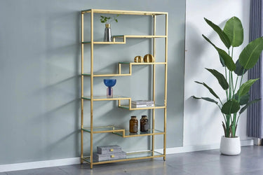 Glass - Bibliothèque avec vitres - 100 x 30cm