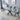 Table Repas Jessy Transparent Noir Pieds Noir