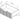 LANTEA - Chevet de chambre style modern - 63 x 38 x 55CM