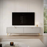 LANTEA - Meuble TV style modern - 200 x 38 x 51