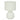 Lampe ronde Lali Blanc, H.43 cm