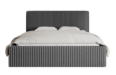 Lit Coffre avec Tête de Lit FELLIO - 140 à 180 cm