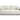 Look - Canapé droit convertible avec rangement - 234 x 111cm