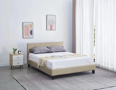 Lit Melbourne En Simili Cuir Ma boutique