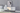 Meuble TV Alya Bois Laque Pied Chrome
