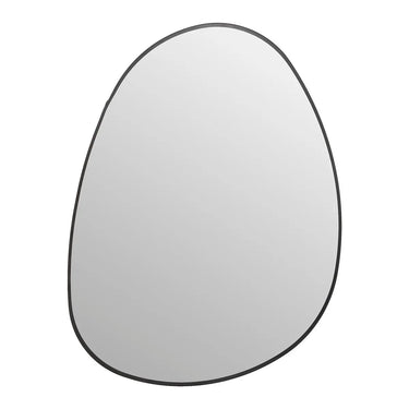 Miroir Rosalia Métal noir, 55x75 cm