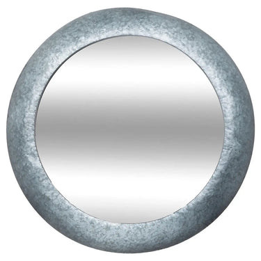 Miroir rond Lewis Argent, D.70 cm