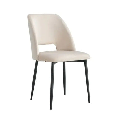 Nuage Tissu Velours - Chaise de salle à manger - Par Lot de 2